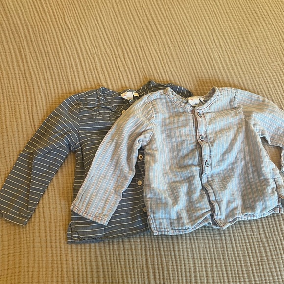 Oso & Me Button-up Shirts size 24mo. - Picture 1 of 3
